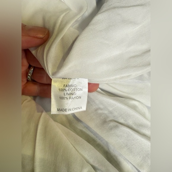 CROSBY by Mollie Burch Black and White Gingham ruffle strap midi dress size S - Picture 12 of 16